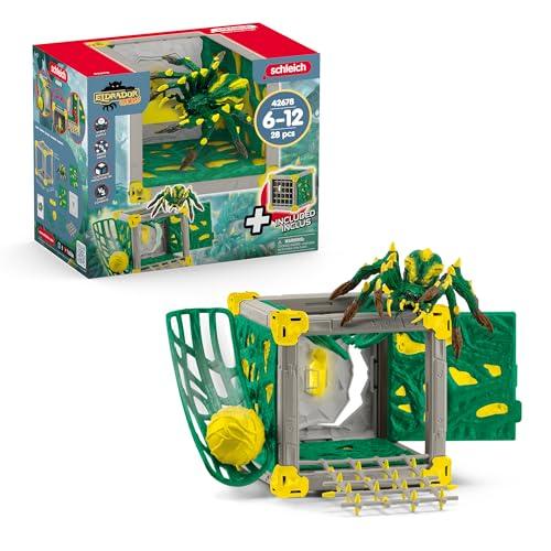 schleich 42678 BattleCave Tarantola della giungla, da 7 anni, ELDRADOR CREATURES - Playset, 28 pezzi
