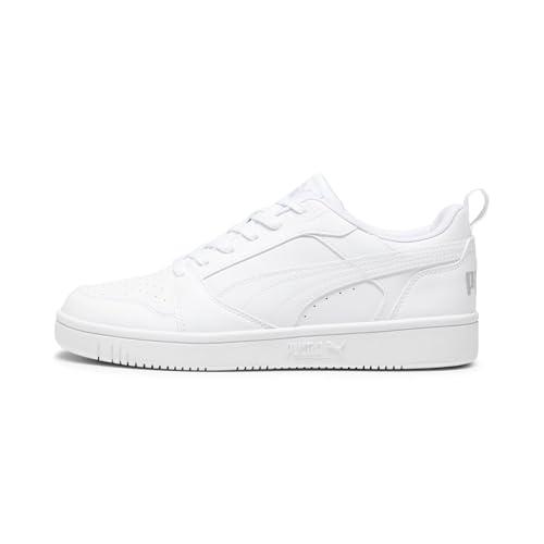 PUMA Rebound V6 Low, Sneaker Unisex-Adulto, White Cool Light Gray, 46 EU