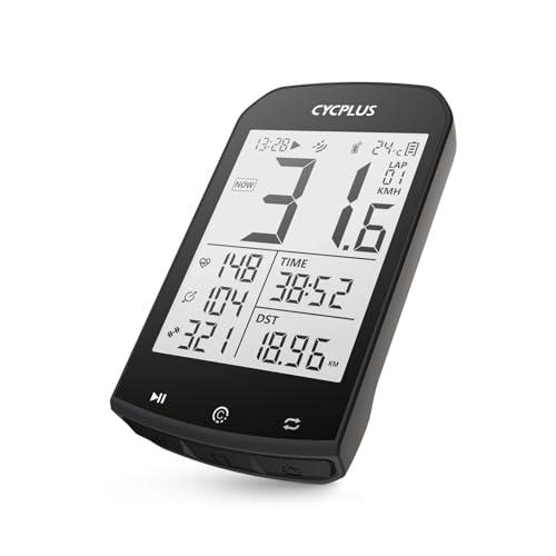Tachimetro e contachilometri per bici da bicicletta CYCPLUS GPS impermeabile Contachilometri ANT + Wireless Ciclismo Bluetooth Compatibile con App Display LCD da 2,9 pollici con retroilluminazione