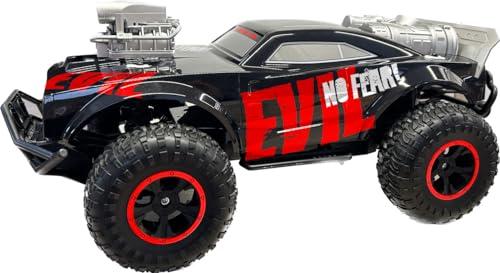 RE-EL TOYS - Evil - Rc 2.4GHz Scala 1:8 (50cm) - Batteria ricaricabile al litio inclusa - 2402