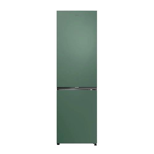 Candy CNCQ2T518EG - Frigorifero Combinato No Frost, 280 Litri, Verde, Classe energetica E