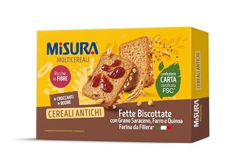 Misura Fette Biscottate Multicereali | ai Cereali Antichi | Confezione da 320 grammi