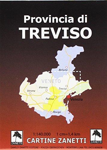 Provincia di Treviso 1:150.000