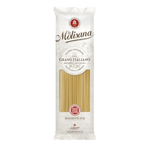La Molisana, Linguine n. 6, Pasta da Solo Grano Italiano - Trafilata al Bronzo, Ruvida e Tenace con Eccellente Tenuta in Cottura - Confezione da 500 g