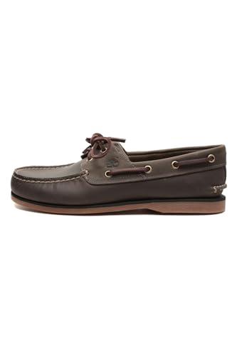 Timberland Boat Shoe, Scarpe da Ginnastica Uomo, MD Gry F Grain, 41.5 EU