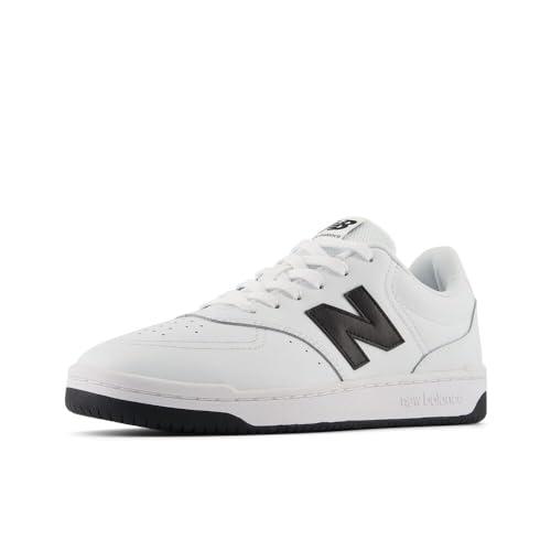 New Balance BB80, Sneaker Uomo, Bianco/Nero, 44 EU