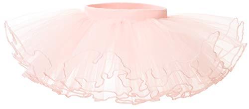 Gonna Tulle Bambina tutù Danza Balletto Ragazze Festa Abito Gonne Costume per Bambine Rosa S 3-5 Anni