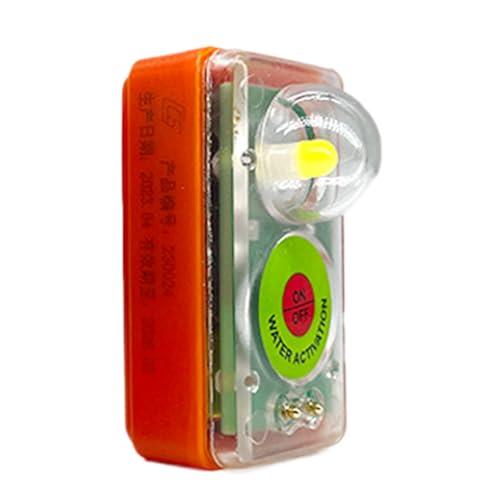 Luce di salvataggio - Posizionamento Strobo di sicurezza, segnale LED BAECON | Luce giubbotto di salvataggio attivato dall'acqua di mare, attrezzatura di sicurezza marina per la, luce strobosc