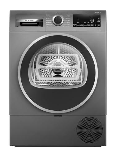 Bosch WQG243DRII Serie 6 Asciugatrice a pompa di calore, 9 kg, Classe energetica C, Sensori di asciugatura intelligenti, Filtro semplice da pulire, Opzione mezzo carico, Bianco, 60 Cm