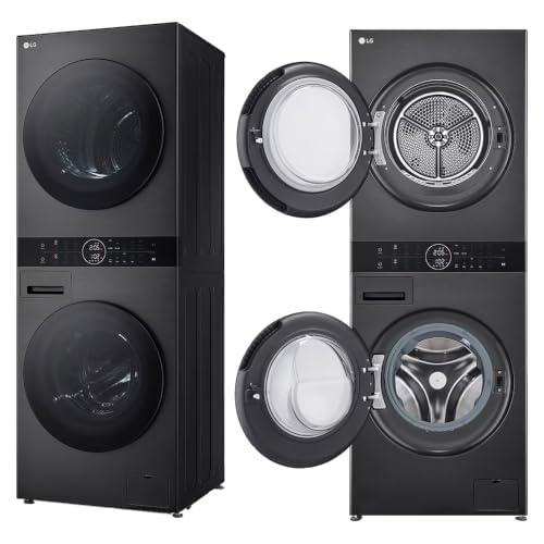 LG WashTower WT1210BBF Colonna Bucato 12/10kg AI DD, Classe A, Pannello unificato