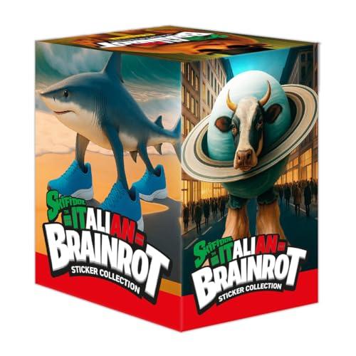 Skifidol Italian Brainrot Sticker Collection: Box da 36 Bustine Panini