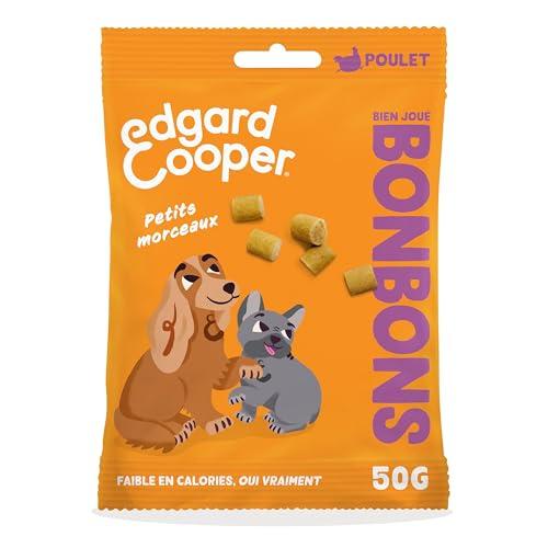 Edgard & Cooper Dolcetti per cani piccoli dolci naturali per cani adulti senza cerali, confezione da 1 x 50 g, pollo