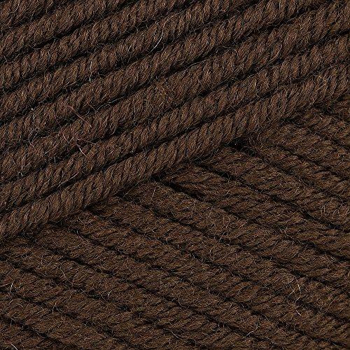 Superwash 100% lana merino filato per lavoro a maglia e uncinetto, 3 o leggeri, DK, Leight Worsted Weight, Drops Merino Extra fine, 1,8 oz 115 yards per gomitolo 09 Marrone Scuro