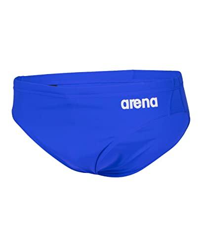 ARENA Solid Team Junior Costume Bambino, Costume da Bagno ad Asciugatura Rapida, Costume Slip Piscina in Tessuto MaxLife Eco con Massima Resistenza al Cloro e Protezione UV 50+