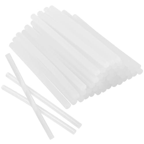 50 pezzi 11 mm x 200mm, bastoncini trasparenti per pistola colla a caldo, stick colla a caldo per fai-da-te, riparazioni e decorazioni – Ricarica universale per pistola colla a caldo.