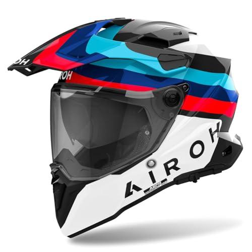 AIROH CASCO INTEGRALE COMMANDER 2 DOOM BLACK GLOSS XXXL