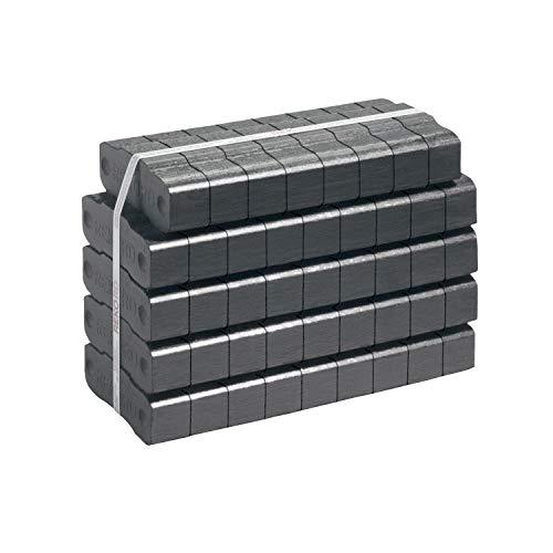 Bricchette di carbone di lignite per camino Rekord, 1 scatola da 25 kg