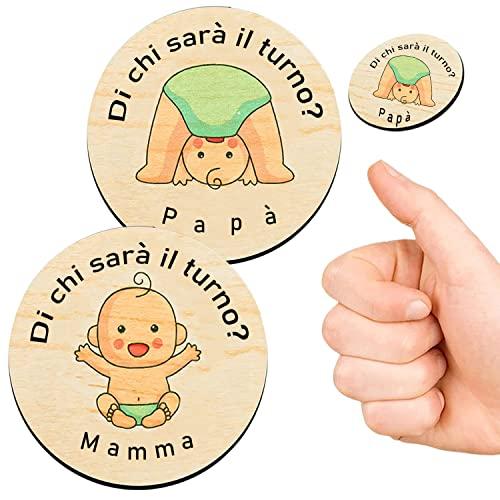 PulangRen Regalo Neomamma, Regalo Neonato, Set Regalo Per Neonato Per Baby Shower, Gender Reveal Party Set, Idee Regalo Gravidanza, Neonato Accessori Utili, 2 pezzi. (Verde)