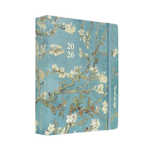 Kokonote Agenda 2026 Settimanale Idole Van Gogh - Agenda 2026 16,5 x 20 cm: Copertina Rigida, 2 Segnalibri e Stickers | Planner e agende: Universitaria e lavoro (17 mesi)