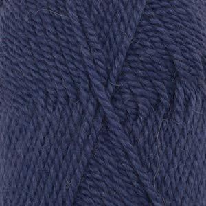 Gomitolo di lana superfine alpaca e peruviana Highland Nepal, 4 o medio, Aran, peso pettinato, 50 g, 82 m 6790 Royal Blue