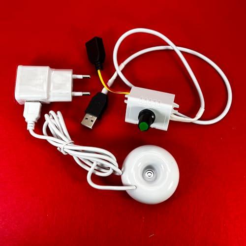 Effetto fumo con flusso regolabile ideale per diorami e presepi