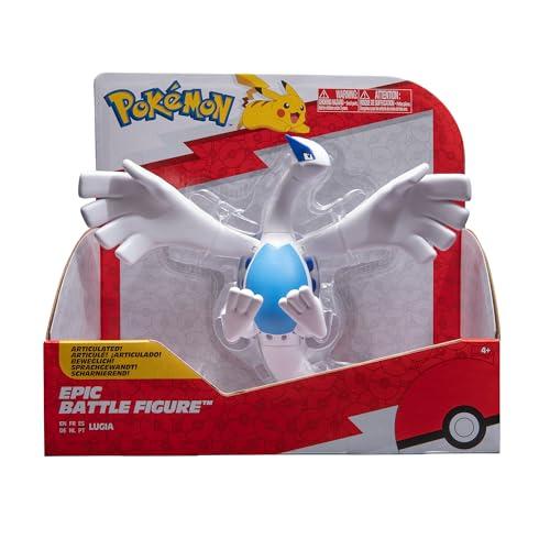 Pokèmon PKW0183 Lugia Epic Battle FIGURE-15 cm - Articolato - Dettagli autentici, multicolore