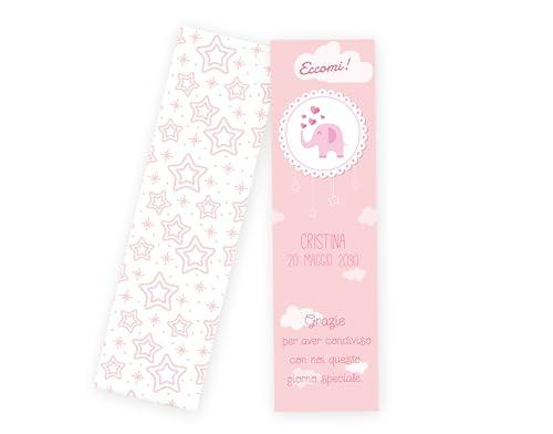 Segnalibri di Ringraziamento Personalizzabili con Nome e Data