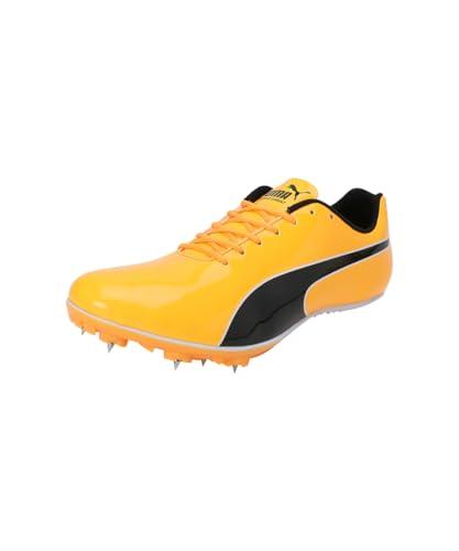 PUMA Evospeed Sprint 14.5, Track And Field Shoe Unisex-Adulto, Sun Stream Black White, 45 EU