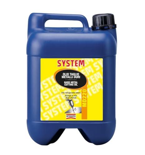 AREXONS SYSTEM MD 220 - OLIO DA TAGLIO METALLI DURI 5 LITRI - COD. 4220