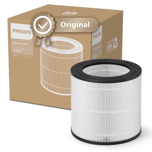 Philips Filtro di Ricambio Originale per Purificatore d'Aria Serie 600 AC0650, AC0651, HEPA NanoProtect, Durata 12 Mesi (FY0611/30)
