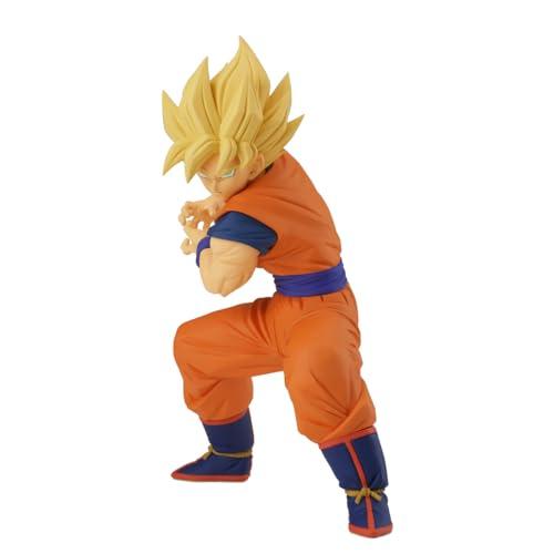 Banpresto Goku Dragon Ball Z, statuetta grande 22 cm, multicolore BP28826P, statuetta da collezione, ideale per i fan degli anime