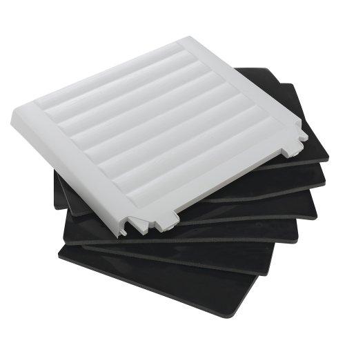 Ferplast Kit di 6 pannelli isolanti per cuccia cani modello DOGVILLA 110, Kit coibentazione cuccia cane casetta per cani, Pannelli isolamento termico, Facile installazione, 94 x 67 x h 8 cm