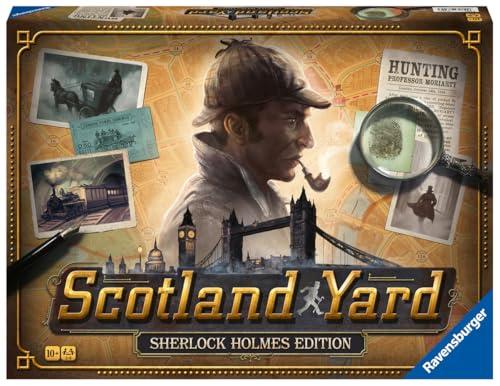 Ravensburger - Scotland Yard Sherlock Holmes | Giochi Da Tavolo Adulti | Giochi Di Società | Regalo Bambino 10 Anni | 2-6 Giocatori | Gioco Da Tavola 10+ Anni