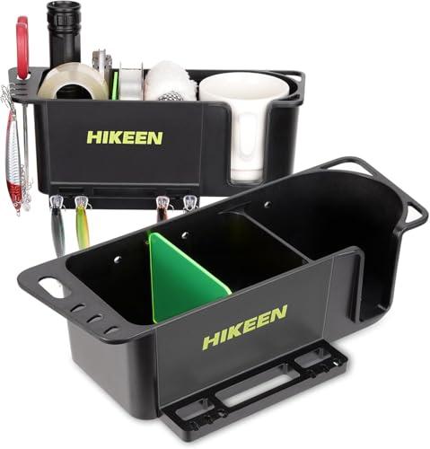 BOOSTEADY Organizer Universale per Barche da Pesca, Portabicchieri da Pesca, per Barche Kayak, Ponte, Barche da Pesca, Porta Attrezzi da Pesca, 2 Pezzi