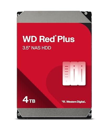 WD Red Plus 4TB NAS Hard Disk Interno 3,5