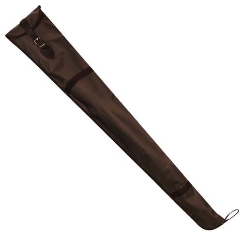 VicBre Caso della pistola del fucile da Caccia Custodia per Armi senza schiuma 120cm x20cm Marrone