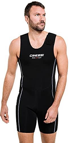 Cressi Base Layer Man 2.5 mm, Sottomuta Stili Vari in Neoprene, Colore Nero Uomo, Nero, XL