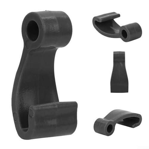 Innovativi ganci in plastica su misura per fissare teloni su gommoni