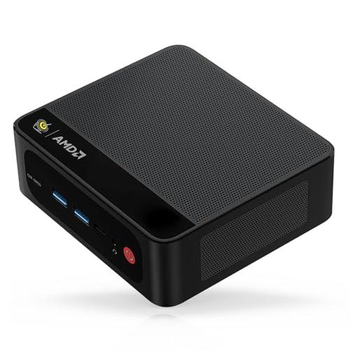 Beelink SER5 Mini PC Windows 11 Pro, AMD Ryzen 5 5500U (6 core/12 thread, fino a 4,0 GHz), 16 GB di RAM DDR4, SSD M.2 NVMe da 500 GB, Mini Computer, Display Doppio 4K@60Hz, LAN 2.5G, WiFi6, BT5.2