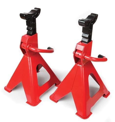 START Coppia di Cavalletti da Officina 2 Tonnellate per Manutenzione Auto – Supporti Robusti e Affidabili per Sollevamento Veicoli