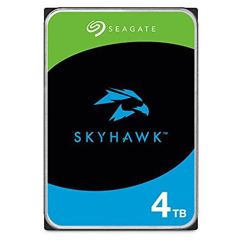 Seagate Skyhawk 4 TB, Hard Disk Interno per Applicazioni Video, Unità SATA 6 GBit/s, 3.5