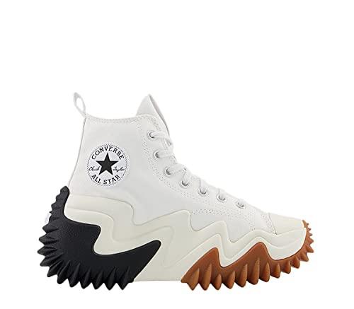 Converse Run Star Motion, Sneaker Donna, White Black Gum Honey, 38 EU