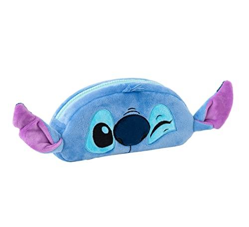 Grupo Erik: Astuccio Stitch | Astuccio Disney Stitch Peluche 20 x 10 x 5 cm in tessuto felpato, Astuccio bambina peluche, Stitch Gadget, Stitch Cancelleria