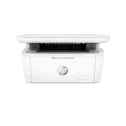 HP LaserJet M140w 7MD72F, Stampante Multifunzione Laser A4, Monocromatica, Stampa Fronte e Retro Manuale in Bianco e Nero, 20 ppm, Wi-Fi, Smart, Bianca