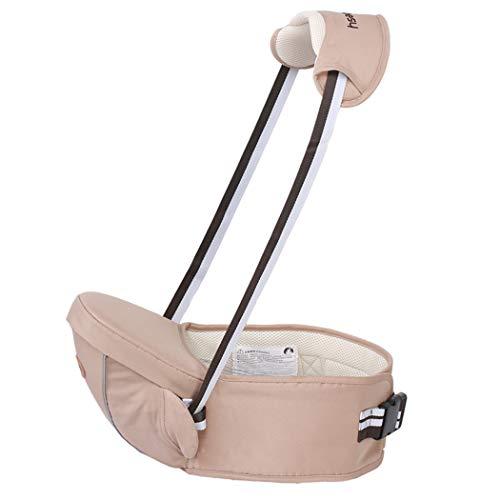 Paraphee Marsupio Ergonomico Hipseat con Tracolla, Seggiolino per il Trasporto di Bambini Piccoli, Peso Leggero e Risparmio di Manodopera