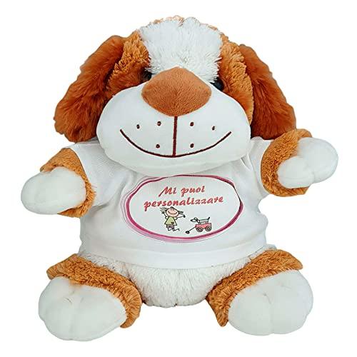 Pupazzo, Peluche CreaTu Cane personalizzato con foto e testo. Made in Italy.