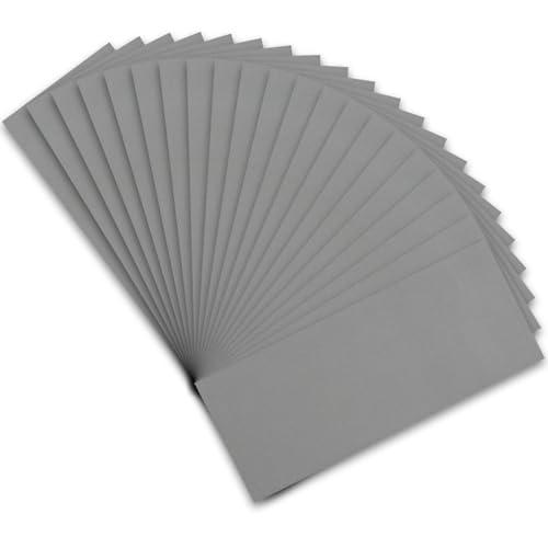 STEBRUAM Carta Abrasiva 21 Pezzi Kit, Carta Vetrata per Legno in Grane 3000 Grinta, Sandpaper Carta Vetro Impermeabile Levigatura a Secco e Umido