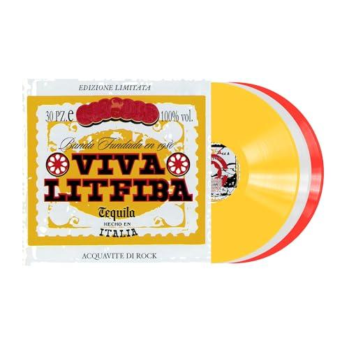 Viva Litfiba (180 Gr. Vinile Giallo, Bianco, & Rosso Busta Bauletto)