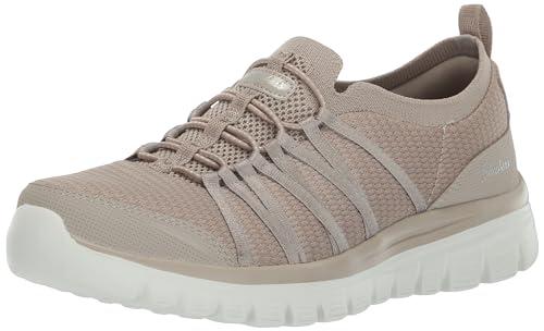 Skechers Graceful Soft Soul, Scarpe da Ginnastica Donna, Tortora, 38 EU
