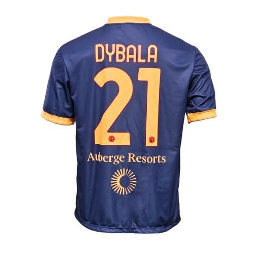 AS Roma Maglia Replica Ufficiale, Dybala, Blu Third, 6 Anni